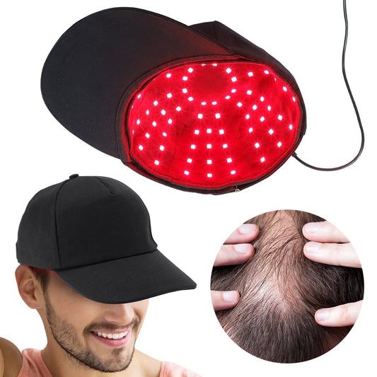Red Light Cap, Hair Regrowth Device Cap for Hair Loss Hair Loss Treatments for Men & Women Red Light Therapyss Cap